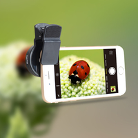 Nowy obiektyw szerokokątny HD 37MM 0,45x z obiektywem Super makro 12,5x dla iPhone 6 Plus 5S 4S Samsung S6 S5 uwaga 4 zestaw obiektywów aparatu 5